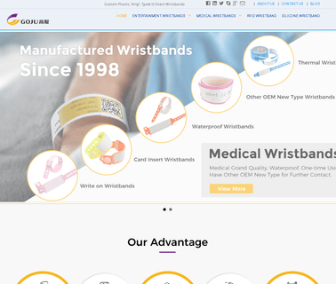 Ningbo Gaoju tyvek wristband
