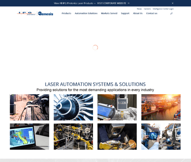 Genesis Systems Group laser arc welding