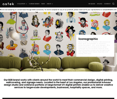 Astek Wallcovering Inc life facility