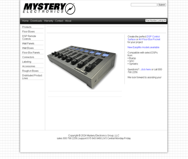Mystery Electronics interface enclosures