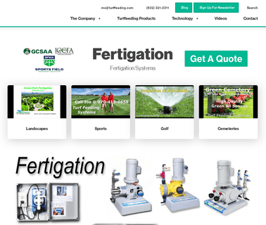 Turf Feeding Systems golf course wetting agents
