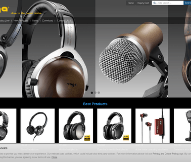 Yoga Electronics headphones desktop