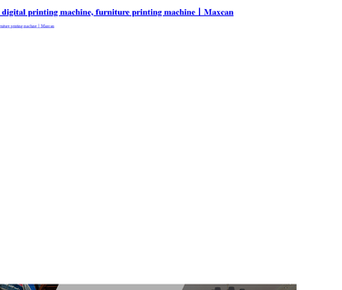 Foshan Shunde Maxcan Electrical Appliances flatbed digital