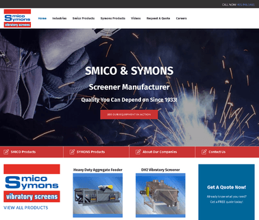Smico/ Symons Screens nordberg symons
