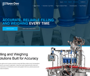Spee Dee Packaging Ma filling auger