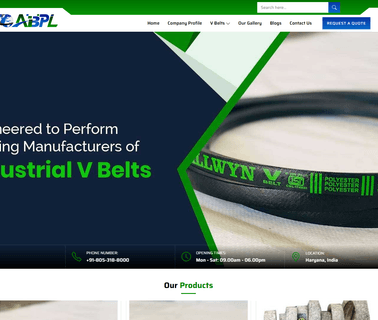Ajanta Belts aluminized kevlar