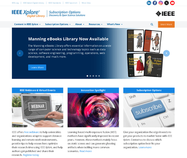 Ieee Xplore Digital Library tools discover