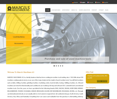 Marcels Maschinen Ag Switzerland gear grinding machines