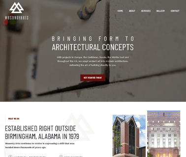 Welcome to Masonry Arts architectural exterior design