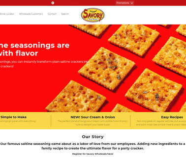 Savory Fine Foods low mixes