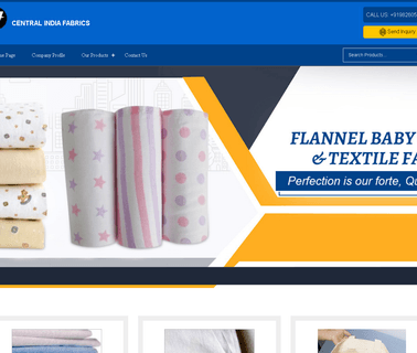 Central India Fabrics cotton printed twill fabric