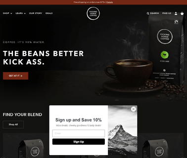 Kicking Horse Coffee: Profile wake