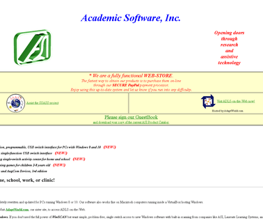 Academic Software  independent access