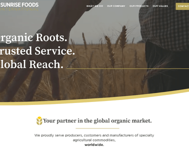 Sunrise Foods International Inc. foods importer