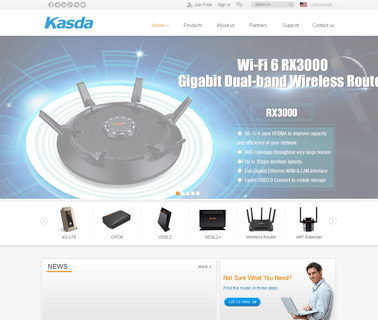 Kasda Networks Inc. broadband global