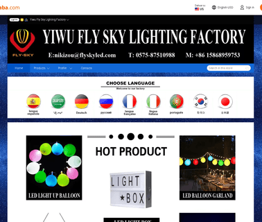 Yiwu Fly Sky Lighting stand writing board