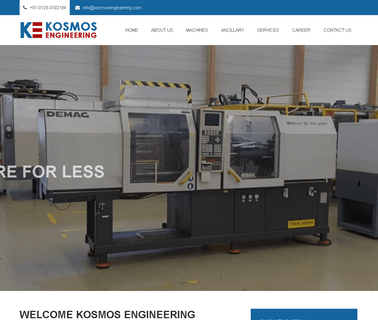 Kosmos Engineering low moulding machine