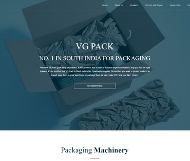 V. G. Enterprises bank packaging