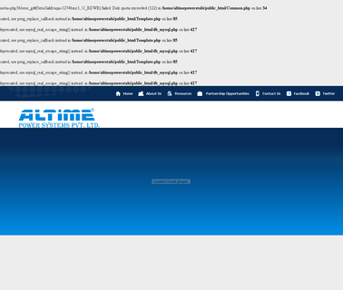 Altime Power Systems. auto cut