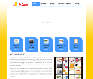 Jaimin Sales hardcover notepad