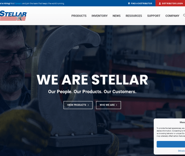 Stellar Industries Inc telescopic boom crane