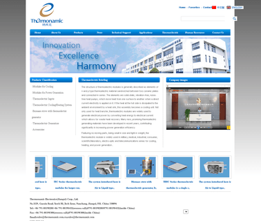 Thermonamic Electronics Jiangxi teg thermoelectric