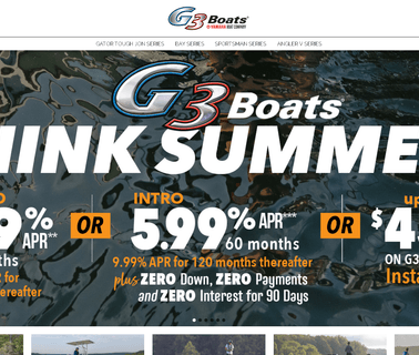 G3 Boats, Aluminum Fishing and Po pontoon raft