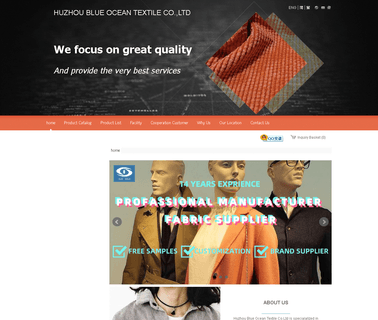 Blue Ocean Textile Huzhou casual fabric