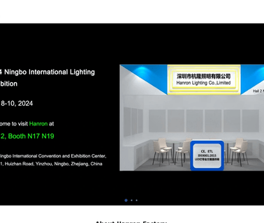 Shenzhen Hanron Lighting rgbw flood light