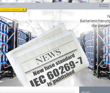 Home Page fuses lighting