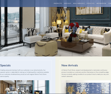 Marme Canada Home Page cobblestone