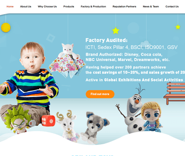 Shanghai Oriland Toys electronic stuffed