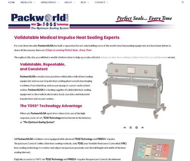 Packworld Usa vacuum closing