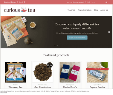 Curious Tea Limited gift club