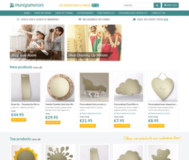 Mungai Mirrors Uk - Funky, &  glass fun