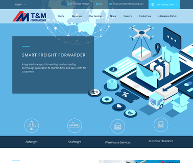 T & M Forwarding airfreight forwarder