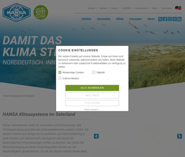 Hansa - Klimasysteme Gmbh hansa