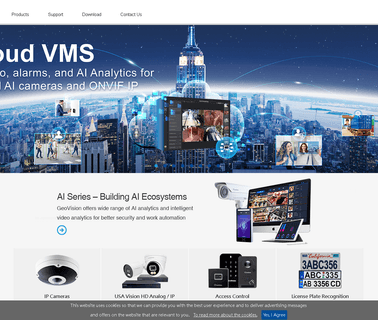 Geovision video communication wireless