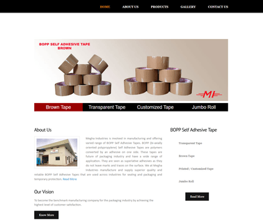 Megha Industries adhesive magic