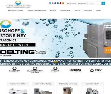 Parts Cleaning and Ultrasonic Cleaning Equipment complex medical