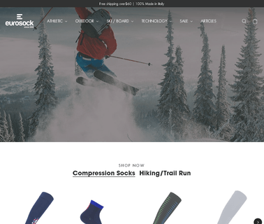 Eurosock International technical snowboard