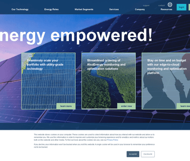 Also Energy Inc worldwide scale