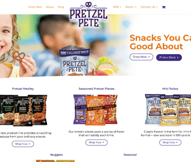 Pretzel Pete pretzels wholesale