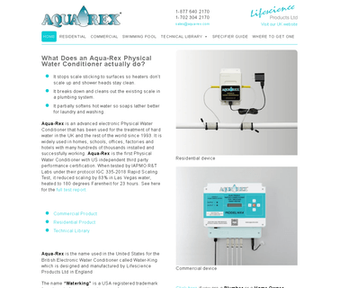Aqua-Rex filtration purification water