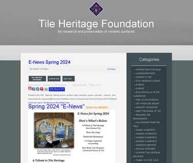 Tile Heritage Foundation event flooring