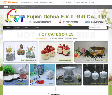 Fujian Dehua E.V.T. Gift snack plate