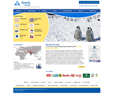 Airtech Cooling Process blast energy