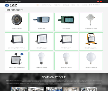 Ningbo Tulip Electron led compact fluorescent