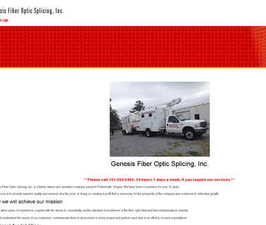Genesis Fiber Optic Splicing enig osp