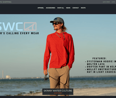 Skinny Water Culture bowling tees